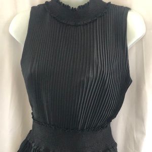 Nanette midi Black short sleeves dress size 8 #274